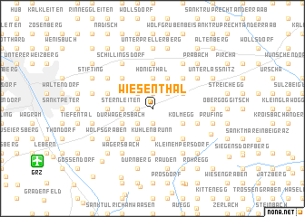 map of Wiesenthal