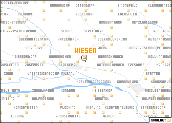 map of Wiesen