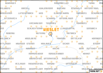 map of Wieslet