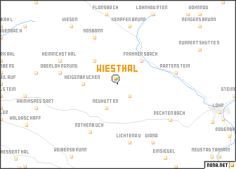 map of Wiesthal