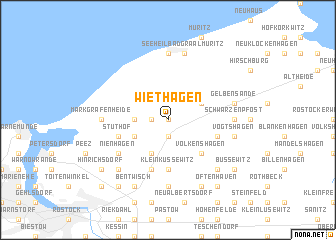 map of Wiethagen