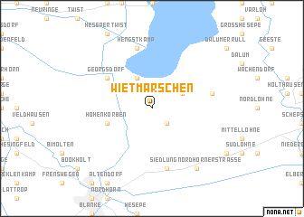 map of Wietmarschen