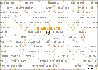 map of Wiewiórczyn