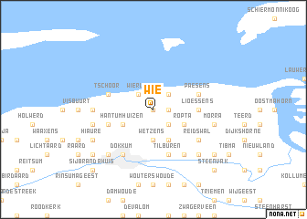 map of Wie