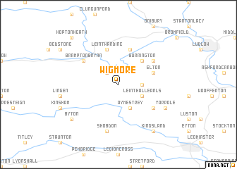 map of Wigmore