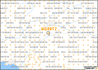 map of Wigratz