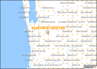 map of Wijayakatupotha