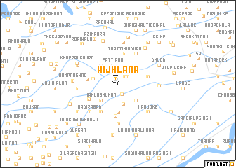 map of Wijhlāna