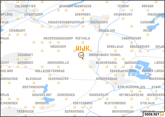 map of Wijk