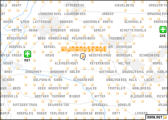 map of Wijnandsrade