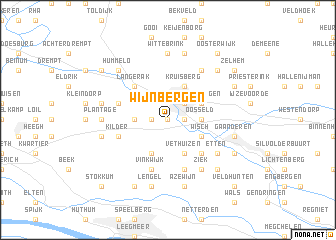 map of Wijnbergen