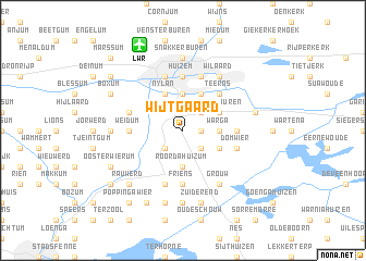 map of Wijtgaard