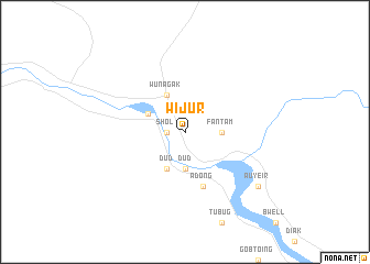 map of Wijur