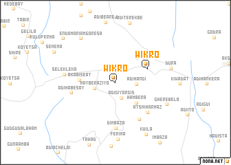 map of Wikʼro