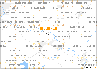 map of Wildbach