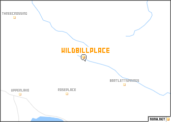 map of Wild Bill Place