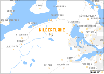 map of Wildcat Lake