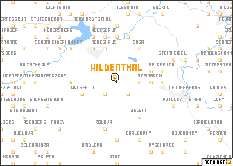 map of Wildenthal