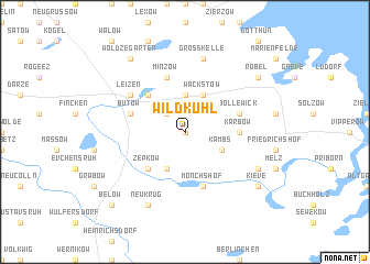 map of Wildkuhl