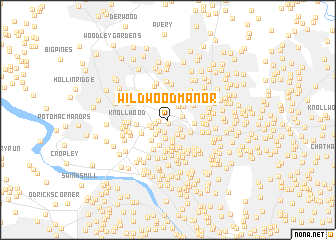 map of Wildwood Manor