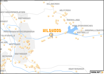 map of Wildwood