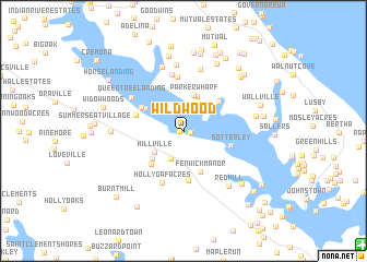 map of Wildwood