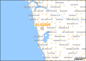 map of Wilegoda