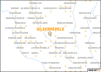 map of Wile Kapepele