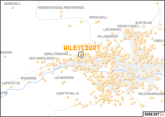 map of Wiley Court