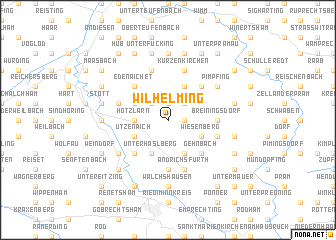 map of Wilhelming