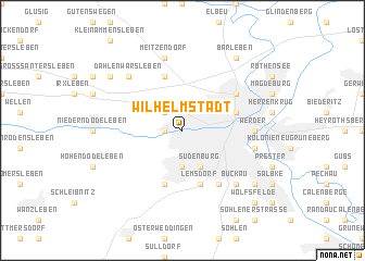 map of Wilhelmstadt