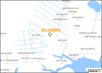 map of Wilkinson