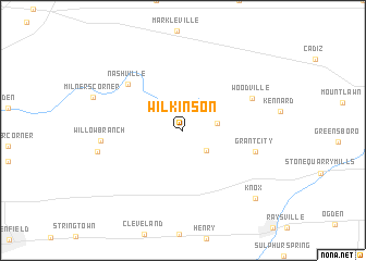 map of Wilkinson