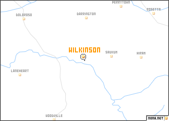 map of Wilkinson