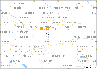 map of Wilknity