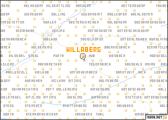 map of Willaberg