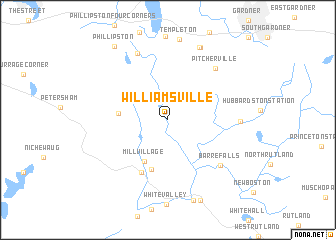 map of Williamsville