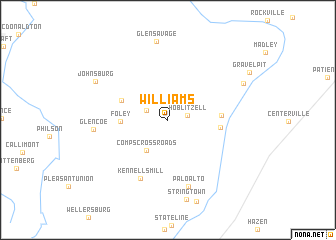 map of Williams