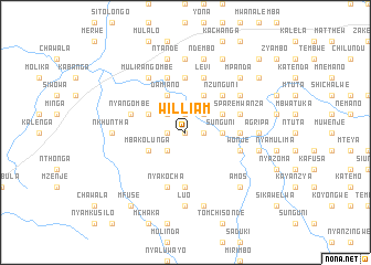 map of William