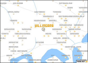 map of Willingara