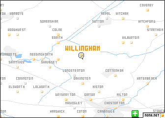 map of Willingham