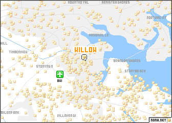 map of Willow