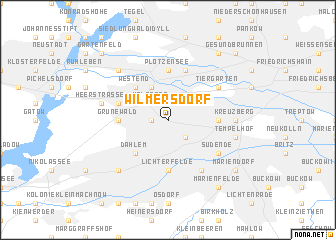 map of Wilmersdorf