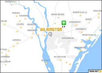 map of Wilmington