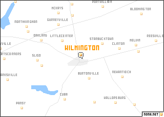 map of Wilmington