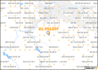 map of Wilmsdorf