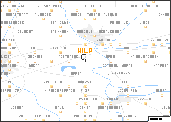 map of Wilp