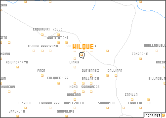 map of Wilque