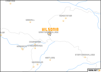 map of Wilsonia