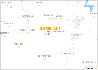 map of Wilsonville